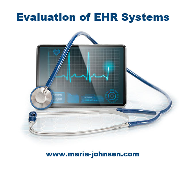 Evaluation of EHR systems