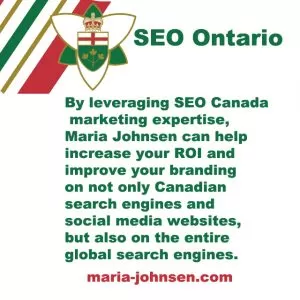 SEO Ontario 3 Maria Johnsen SEO Consultant in Toronto, Ontario