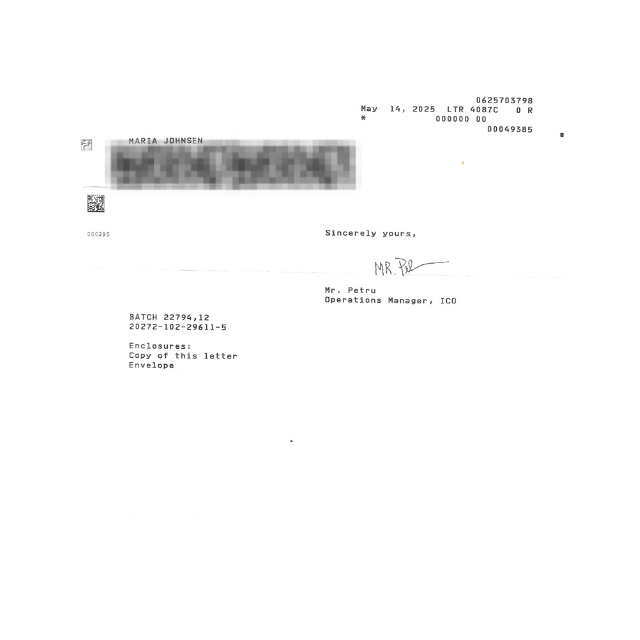 The IRS Took My Money And This is My Story 4 IRS letter page 3