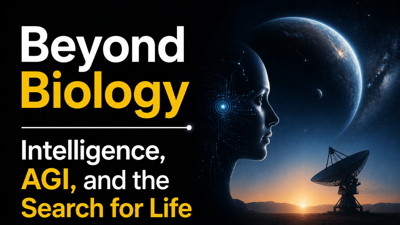 Beyond Biology Intelligence, AGI, and the Search for Life